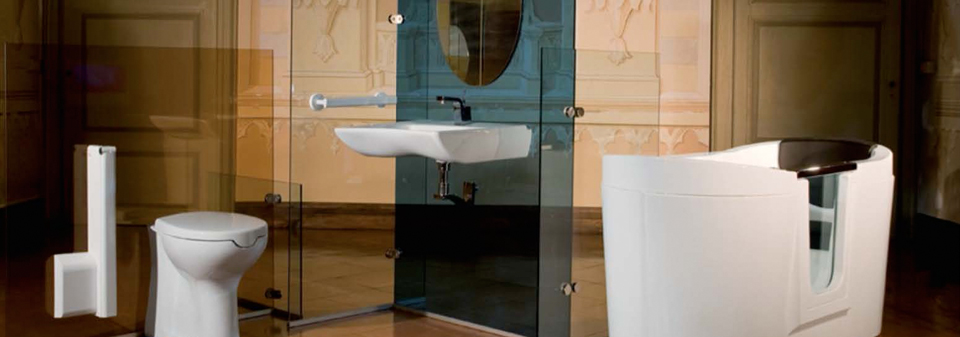 Accesorios de baños para minusválidos de diseño