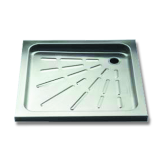 Plato ducha inox cm. 90x90