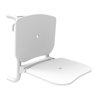 Asiento pehd abatible y desmontable para ducha