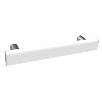 Asidero de seguridad serie shade cm. 40 blanco mate/cromo